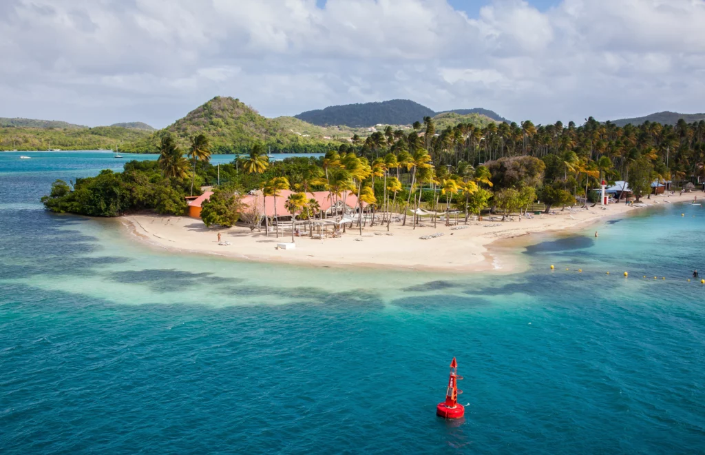 plage privée Martinique